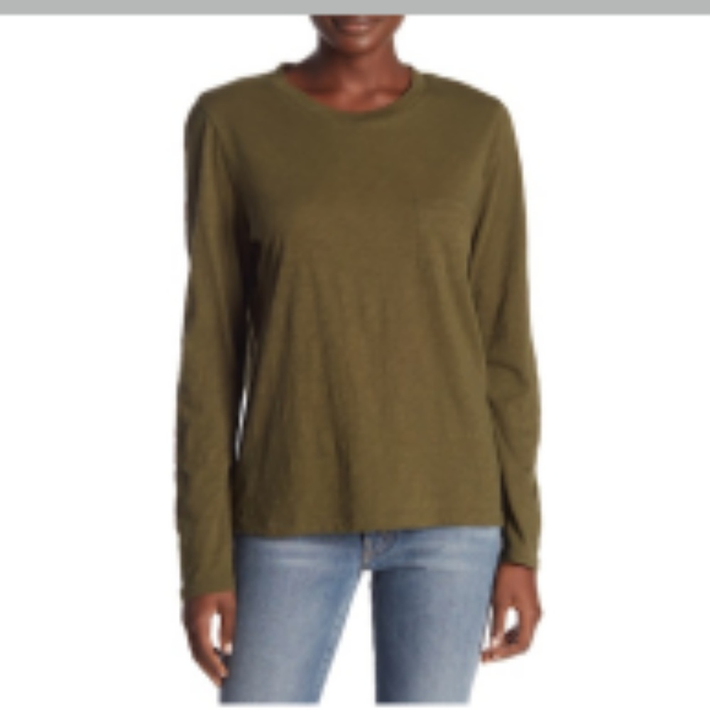 Brand new - Madewell Long Sleeve Crew Neck Tee